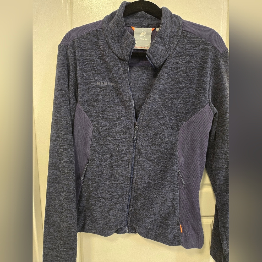 Mammut Blue Full-Zip Jacket